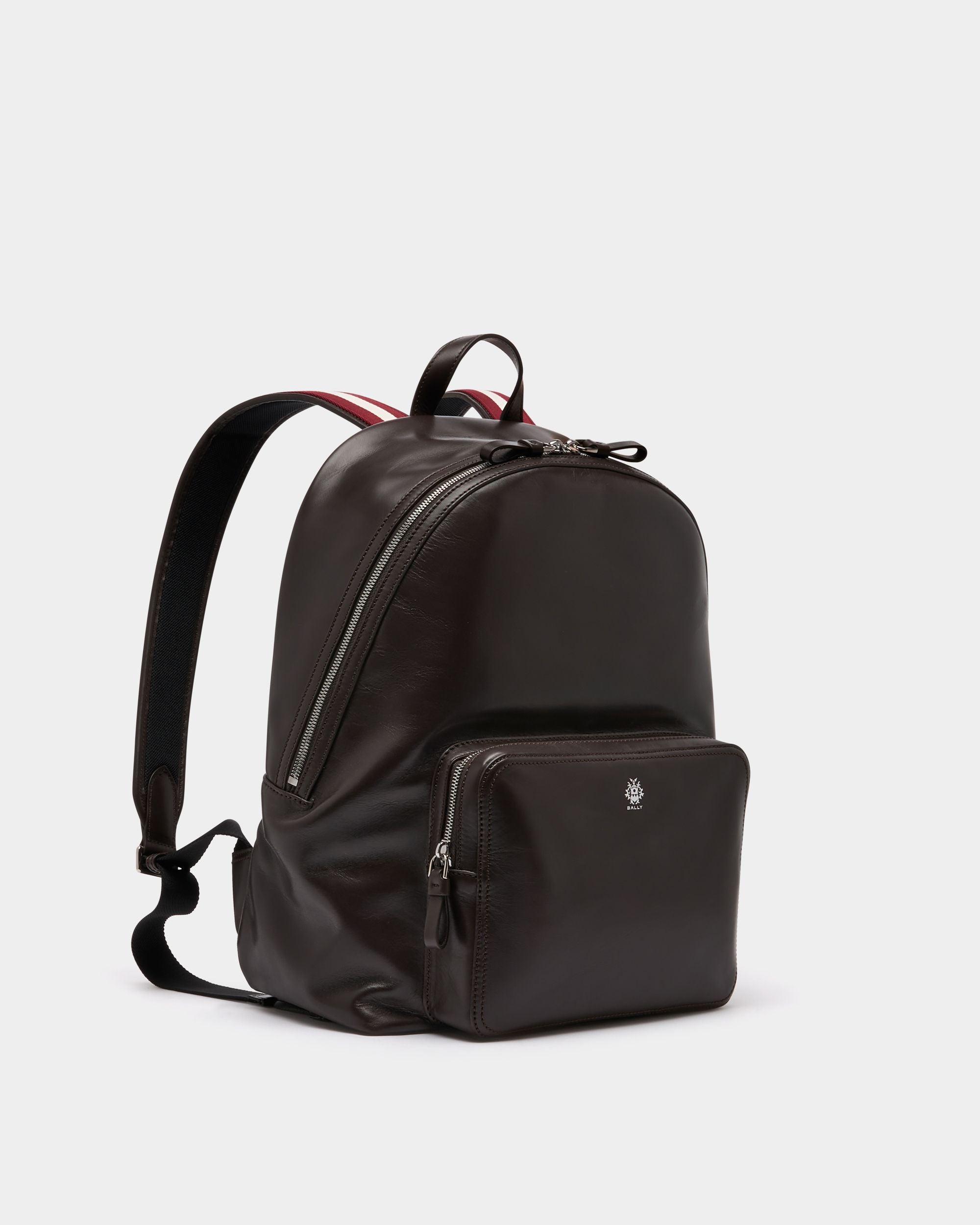 Bally Global - Ray Backpack in Chocolate Leather - Brown