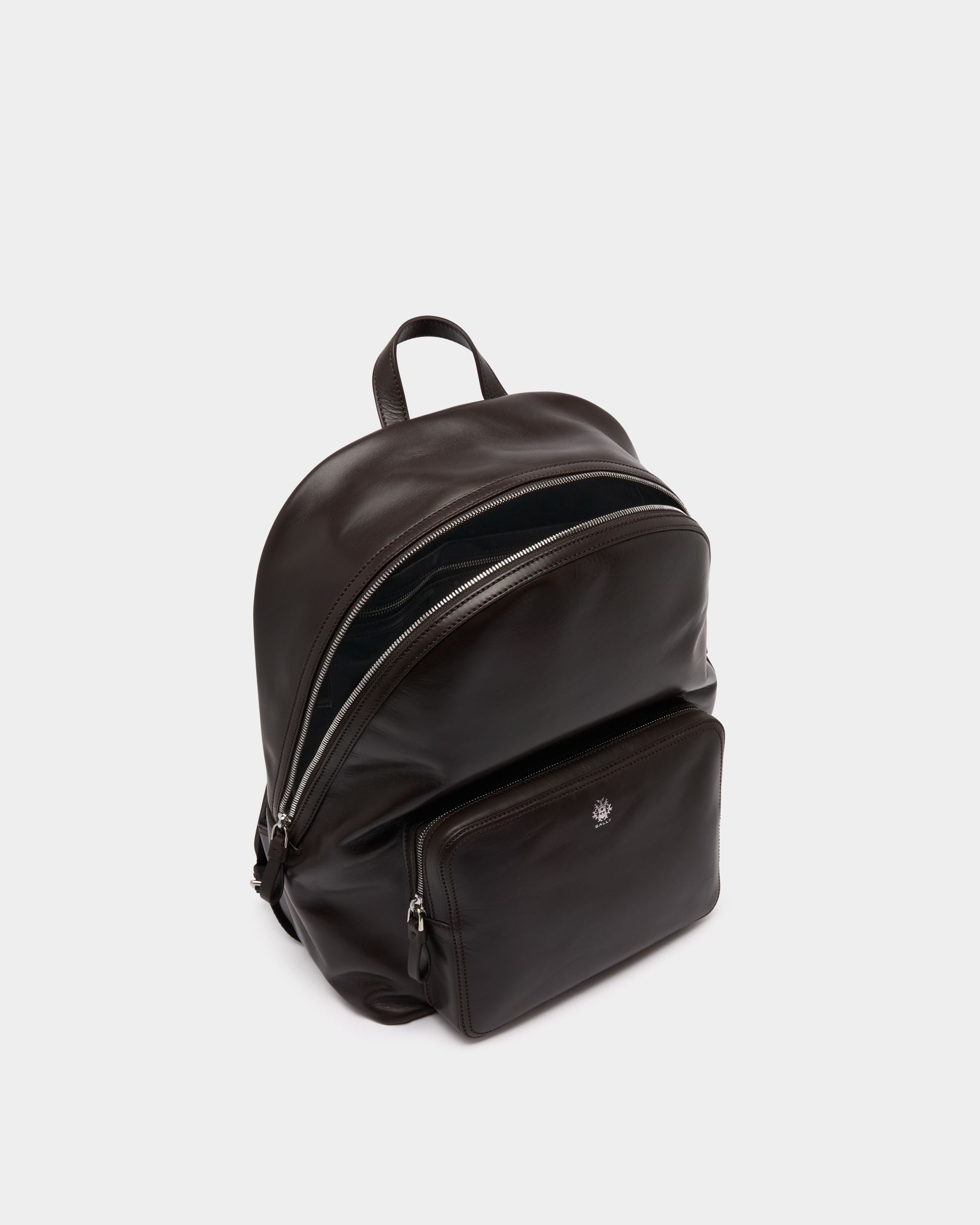 Bally Global - Ray Backpack in Chocolate Leather - Brown