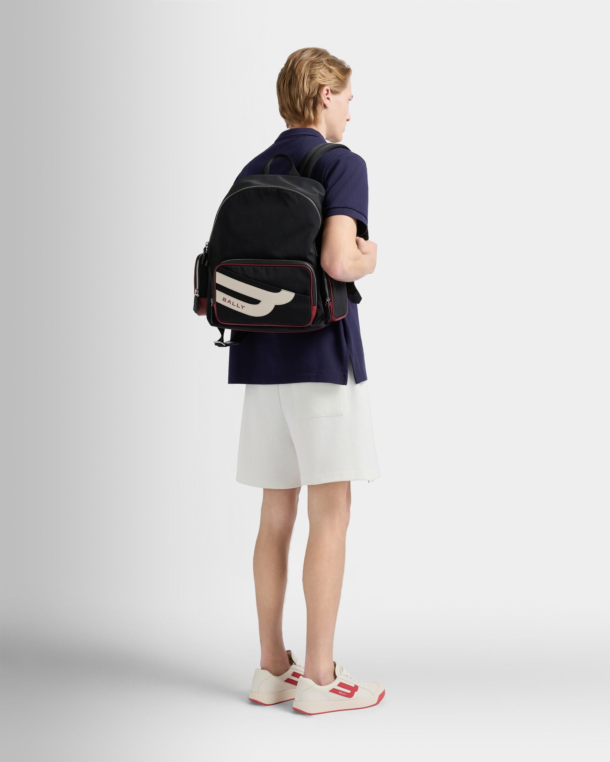 Bally Global - Sac à dos Competition en nylon noir - Noir