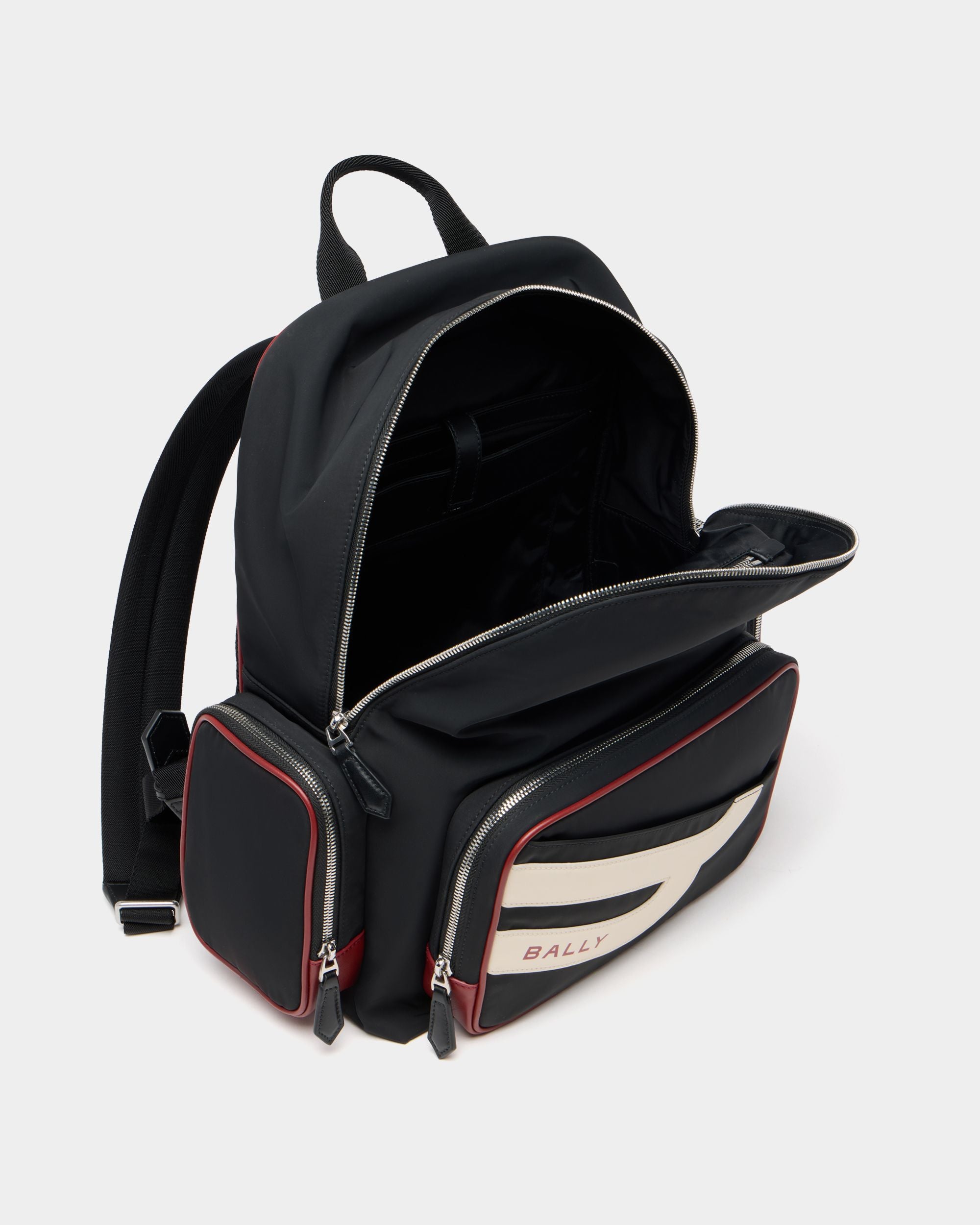 Bally Global - Mochila Competition de nailon negro - Negro