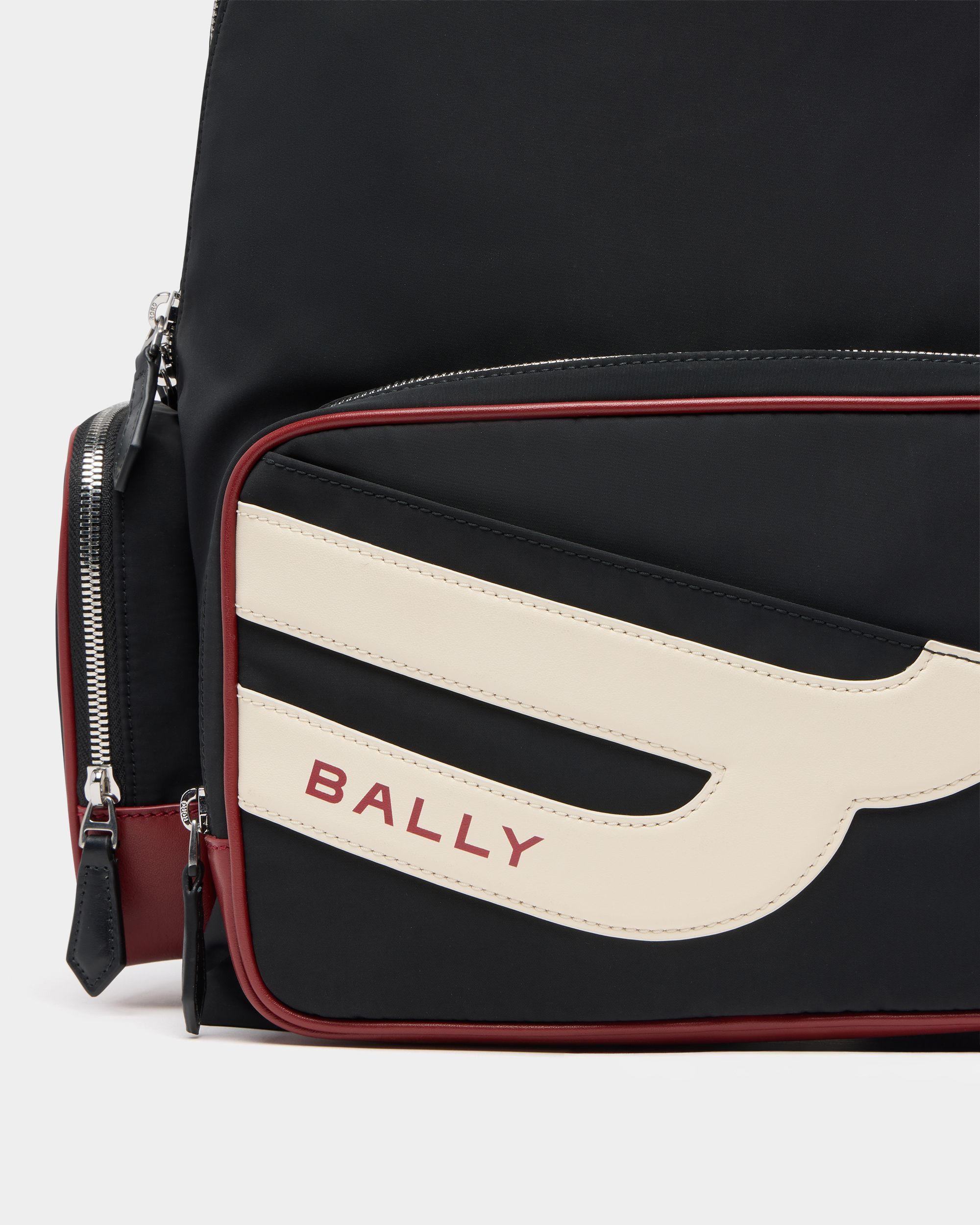 Bally Global - Mochila Competition de nailon negro - Negro