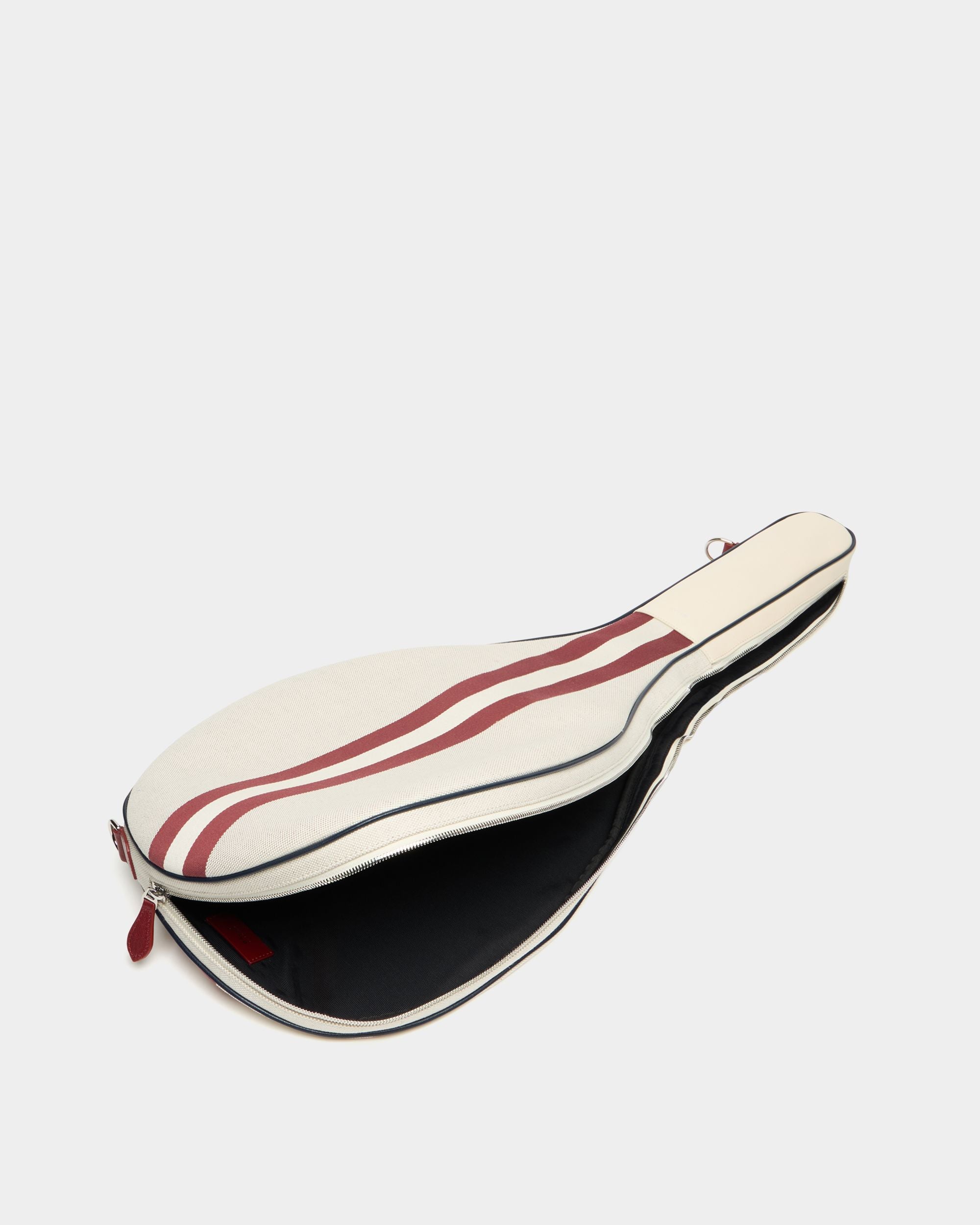 Bally Global - Schlägertasche aus naturfarbenem Baumwoll-Canvas und Leder aus der Tennis Kollektion - Beige
