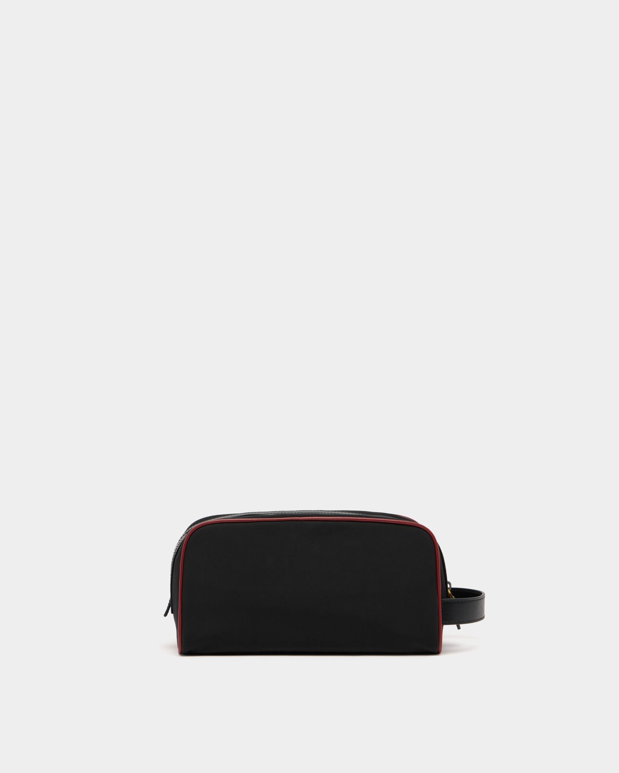 Bally Global - Code Necessaire in Black Fabric and Leather - Black