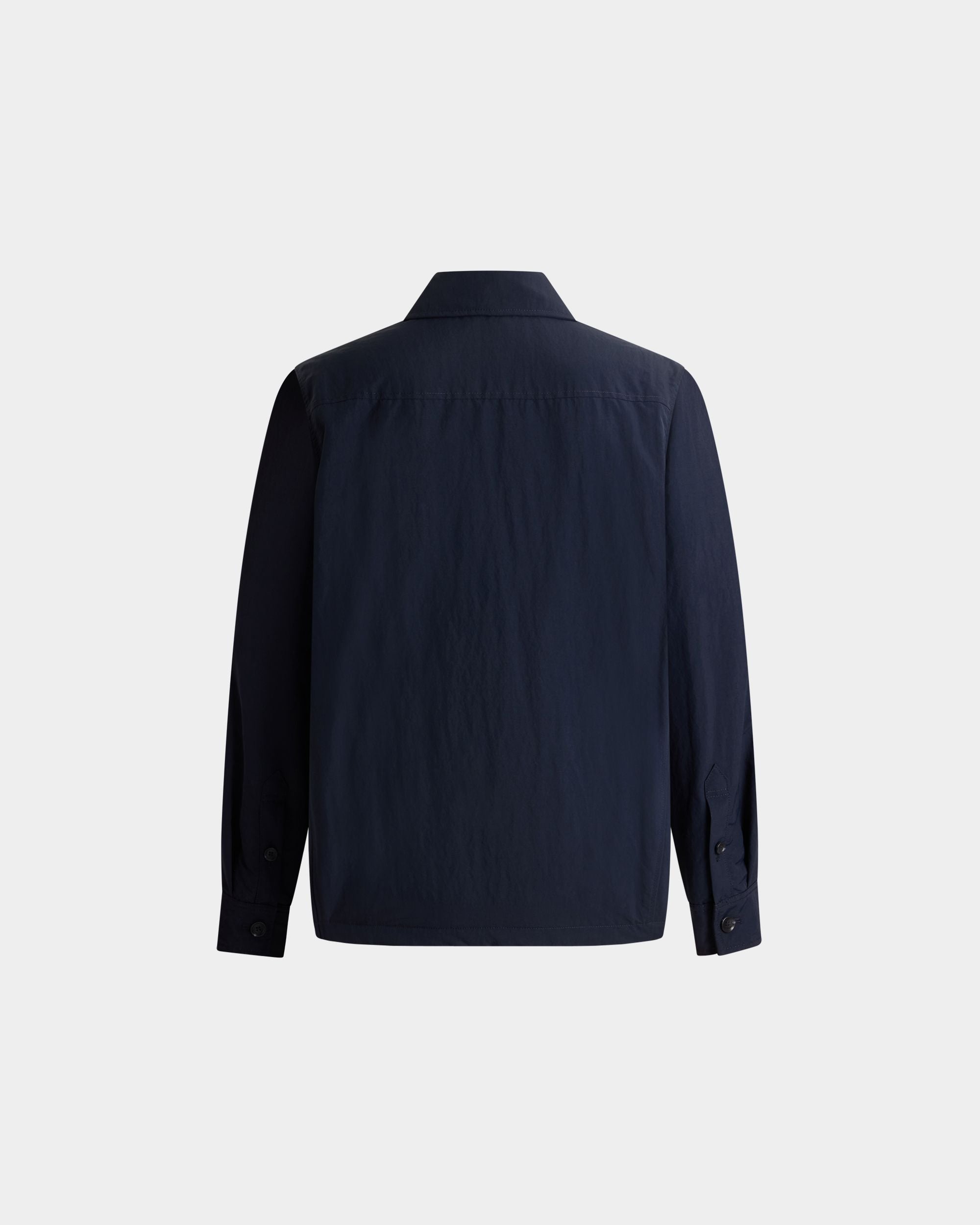 Bally Global - Sobrecamisa de nailon Navy Blue - Azul