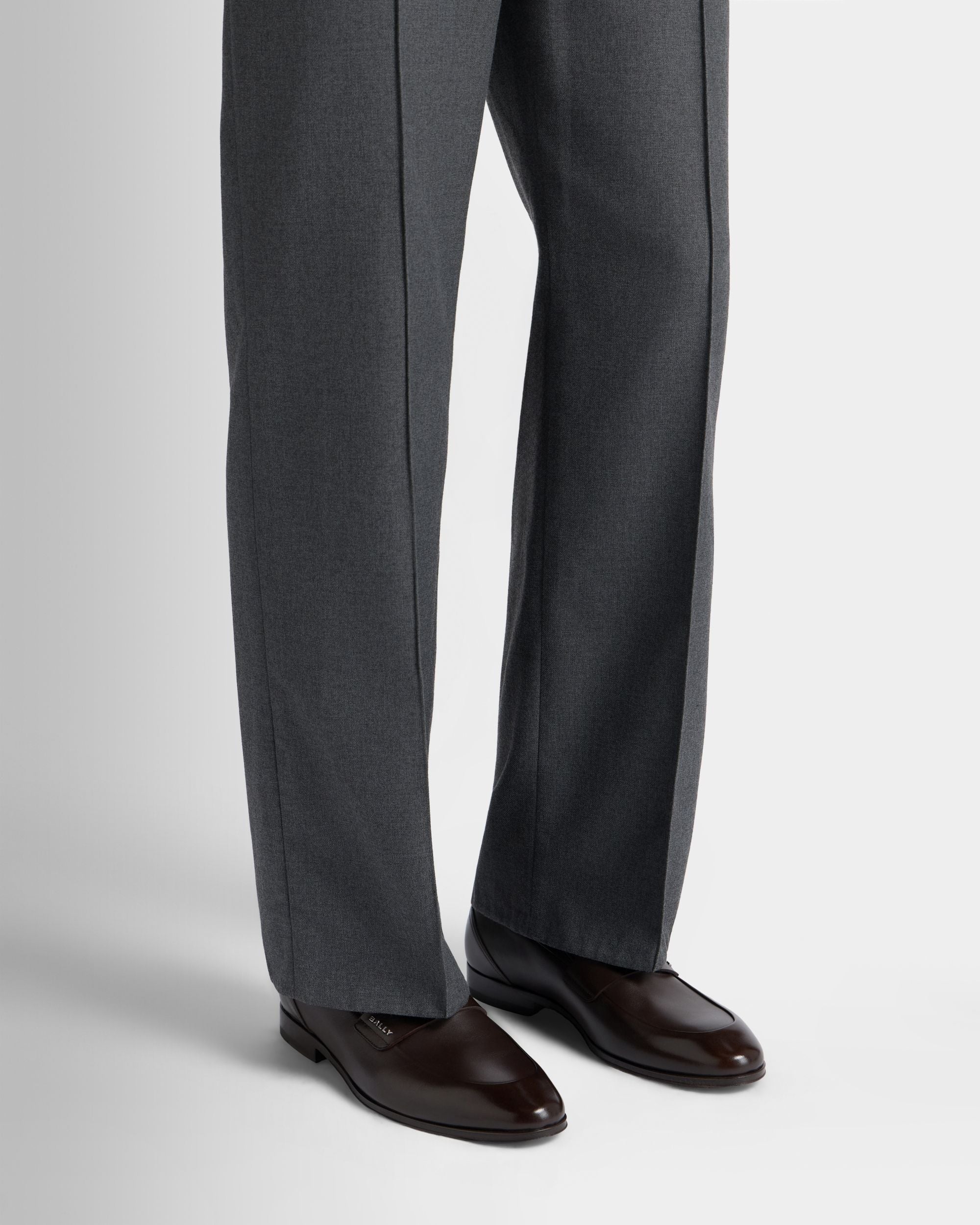 Bally Global - Regent Loafer in Ebano Leather - Brown