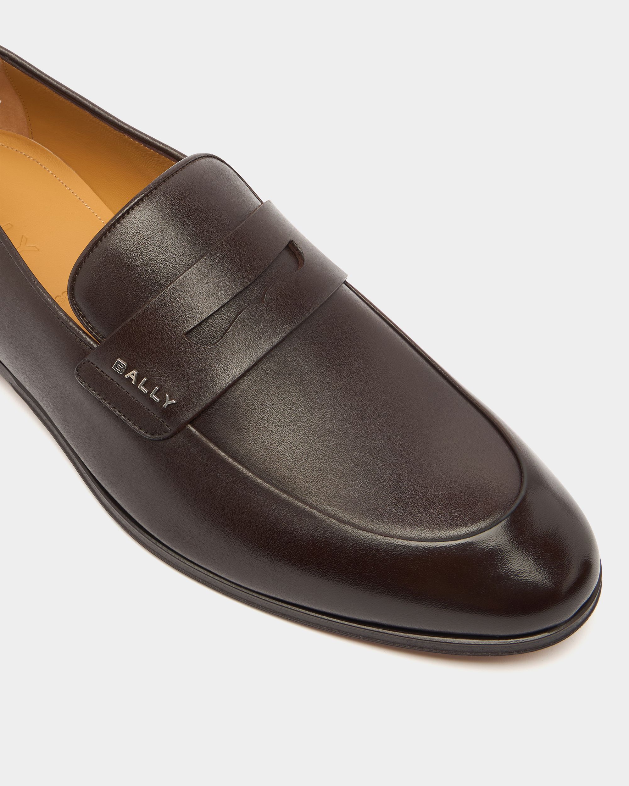 Bally Global - Regent Loafer in Ebano Leather - Brown