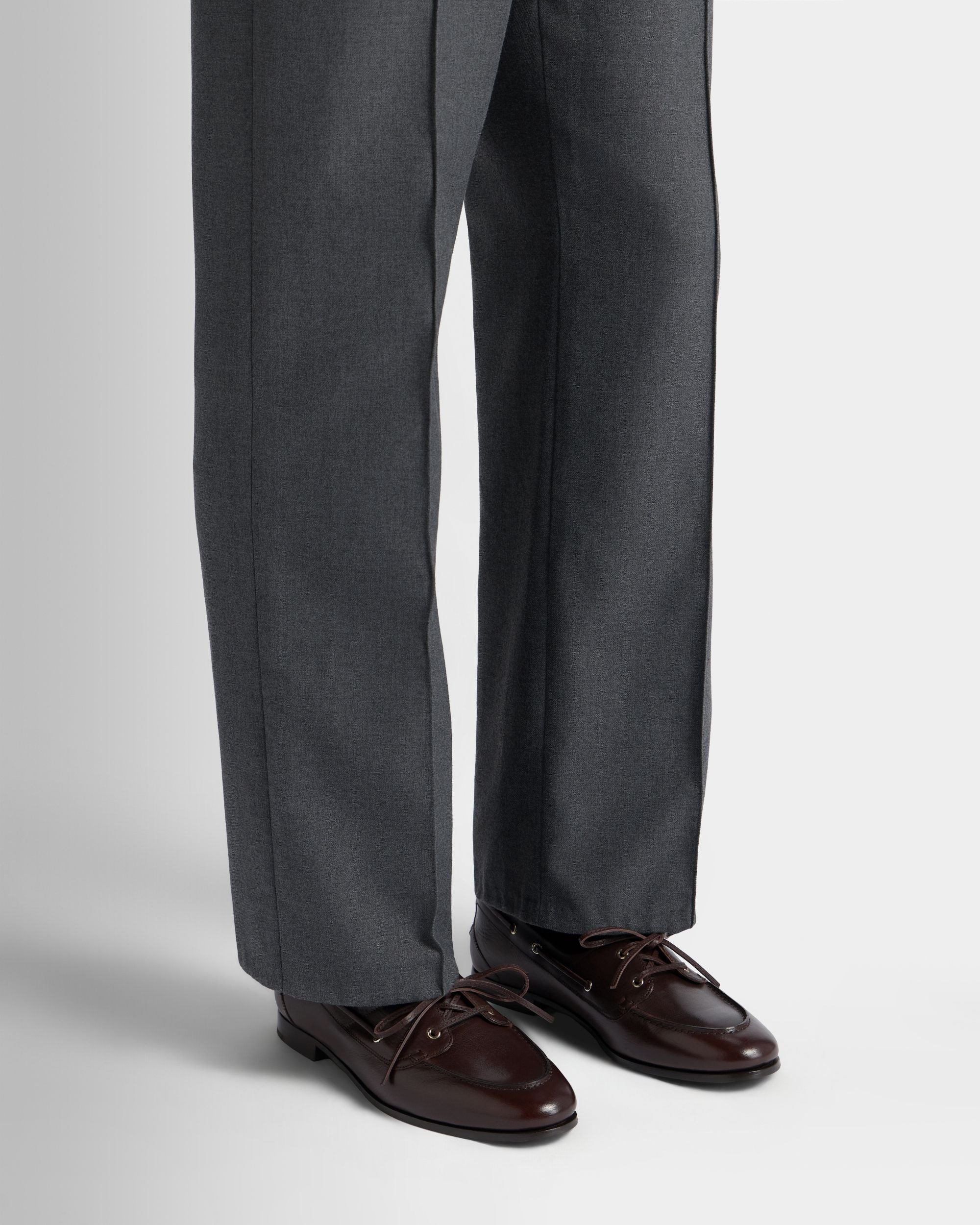 Bally Global - Plume Moccasin in Ebano Leather - Brown