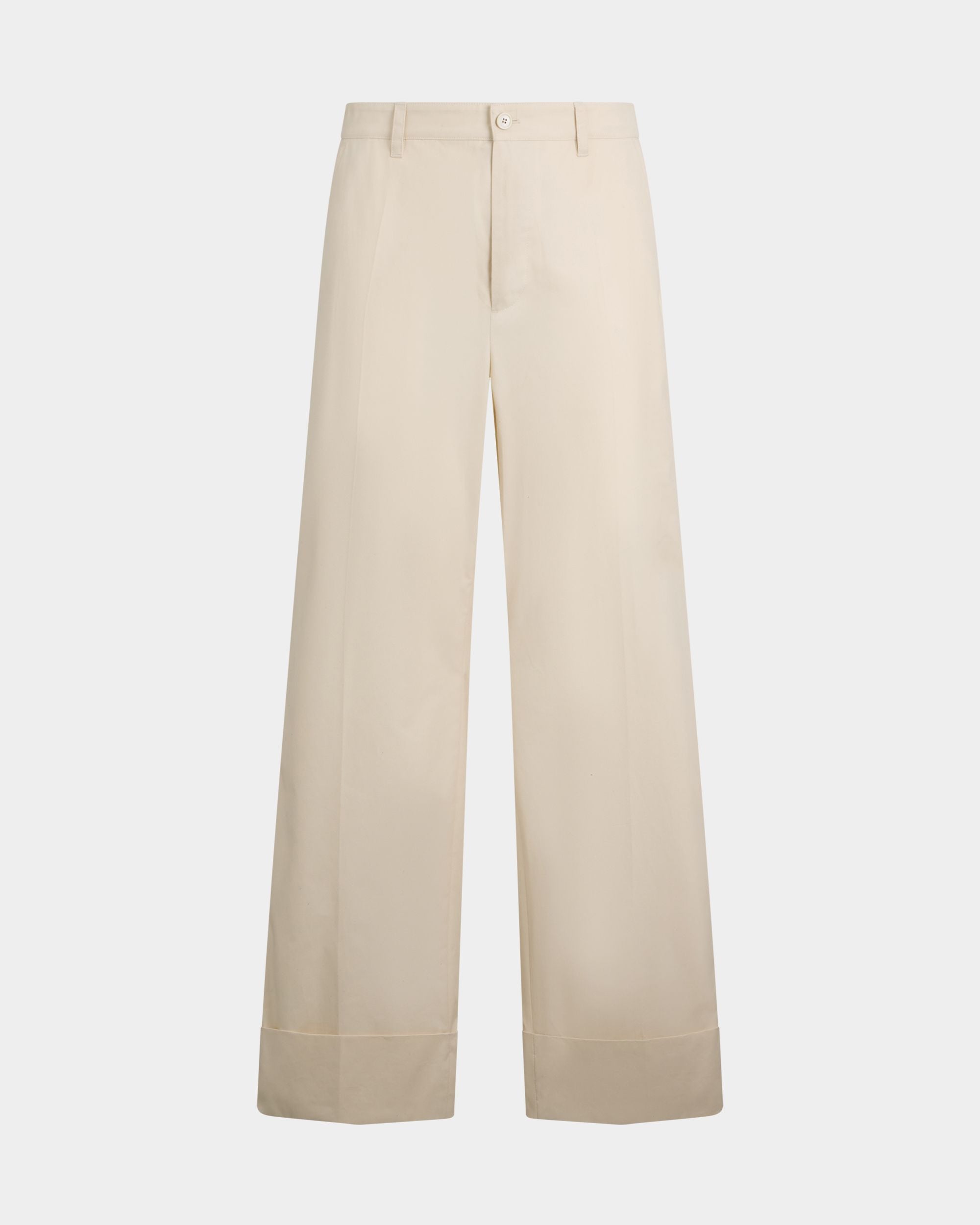 Bally Global - Tennis Pants in Ivory Cotton - White