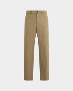 Pantaloni Chino In Cotone Light Beige