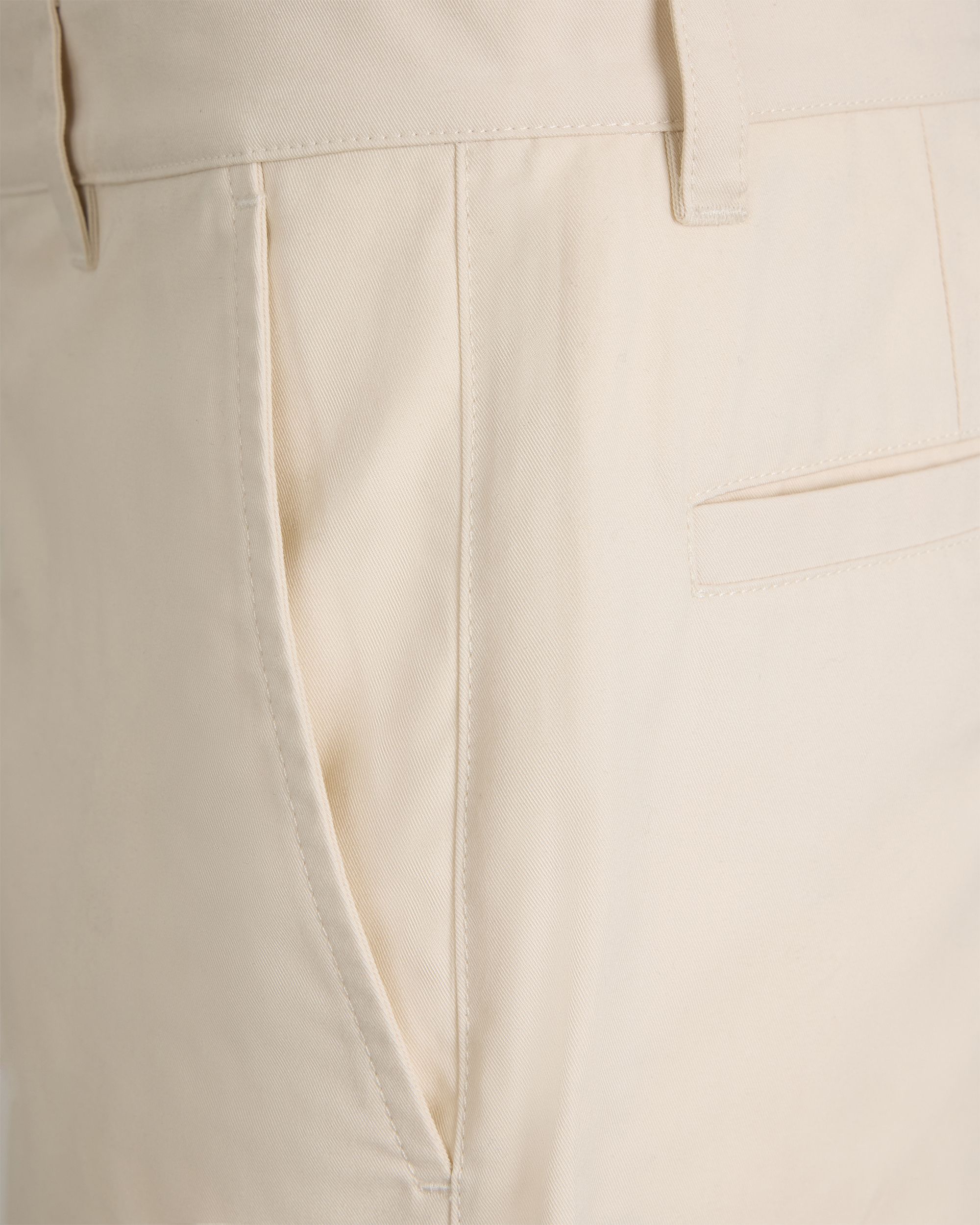 Bally Global - Short de la collection Tennis en coton ivoire - Blanc