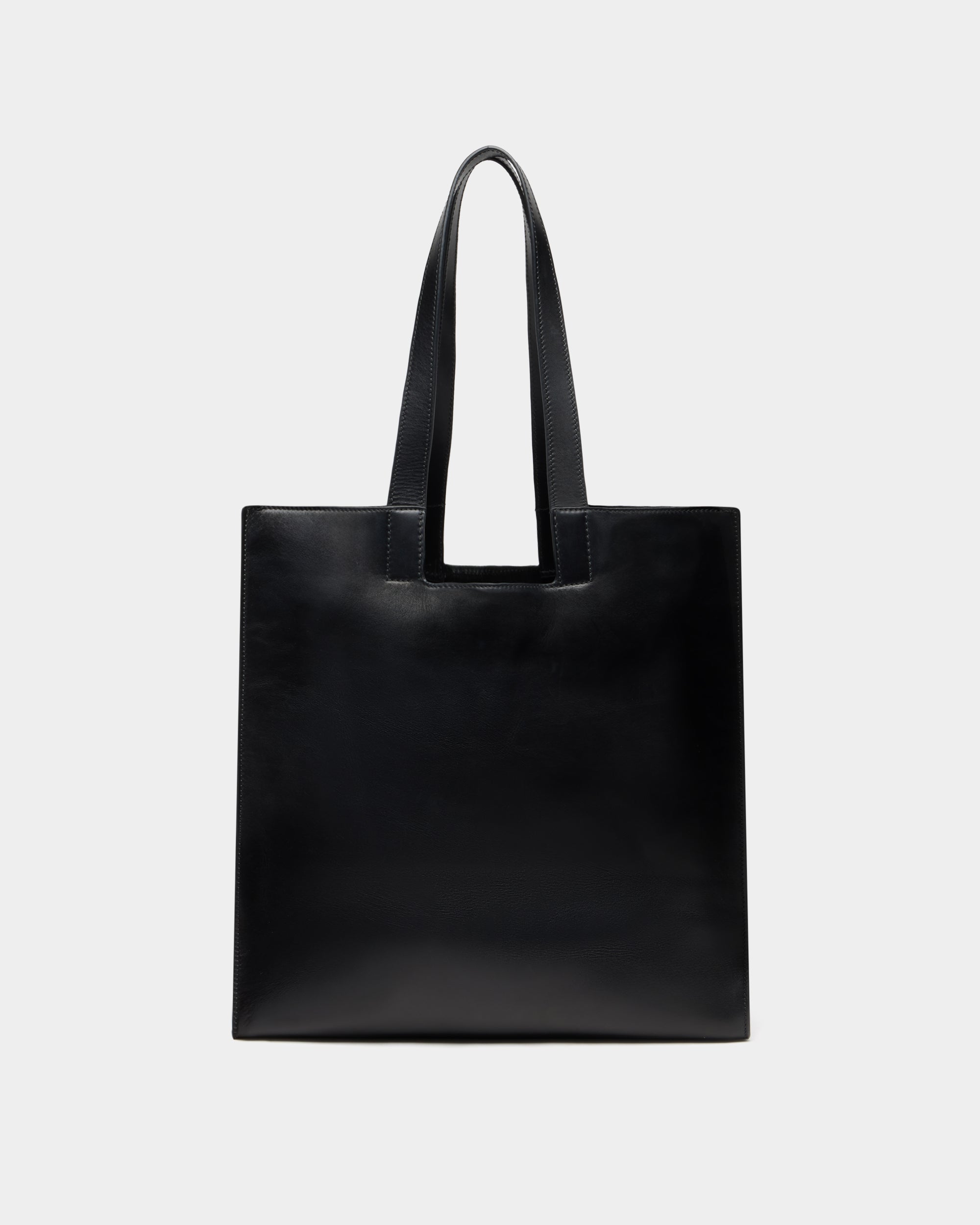 Bally Global - Sac cabas Easy Bally en cuir noir - Noir