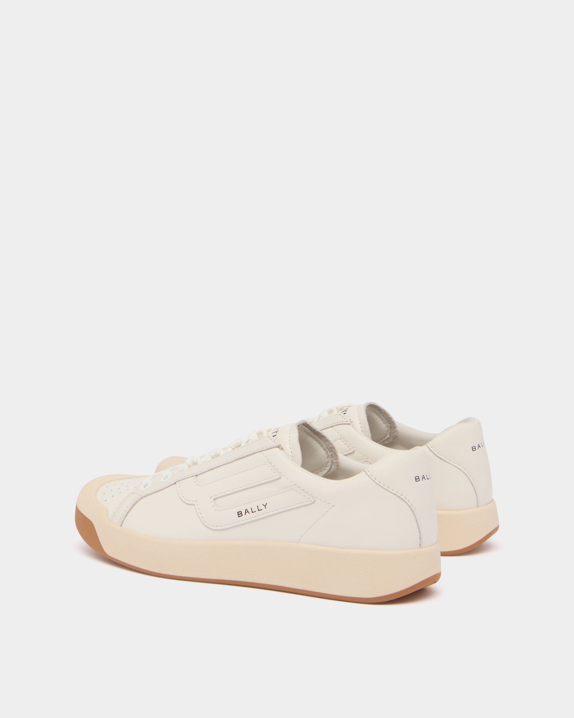 Bally Global - Competition Sneaker in White Leather - White