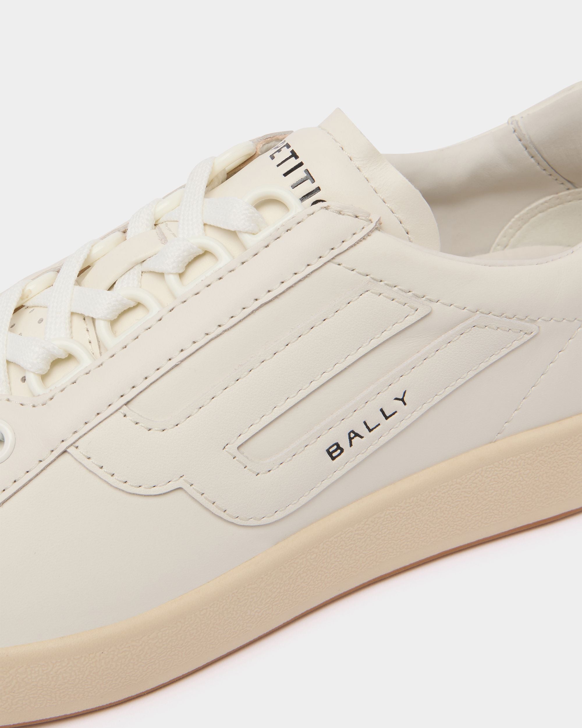 Bally Global - Competition Sneaker in White Leather - White