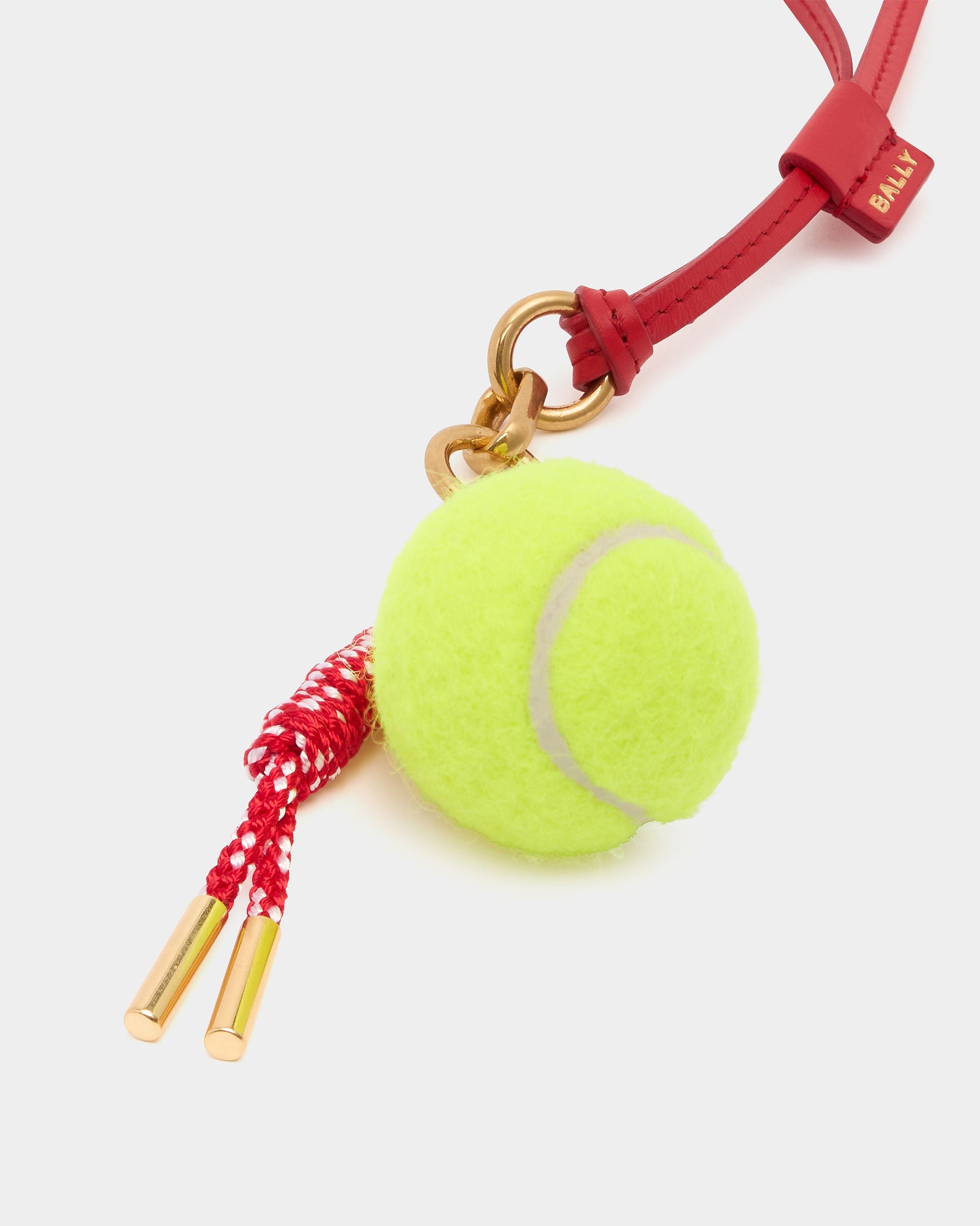 Bally Global - Tennis Collection Charm in Red - Red