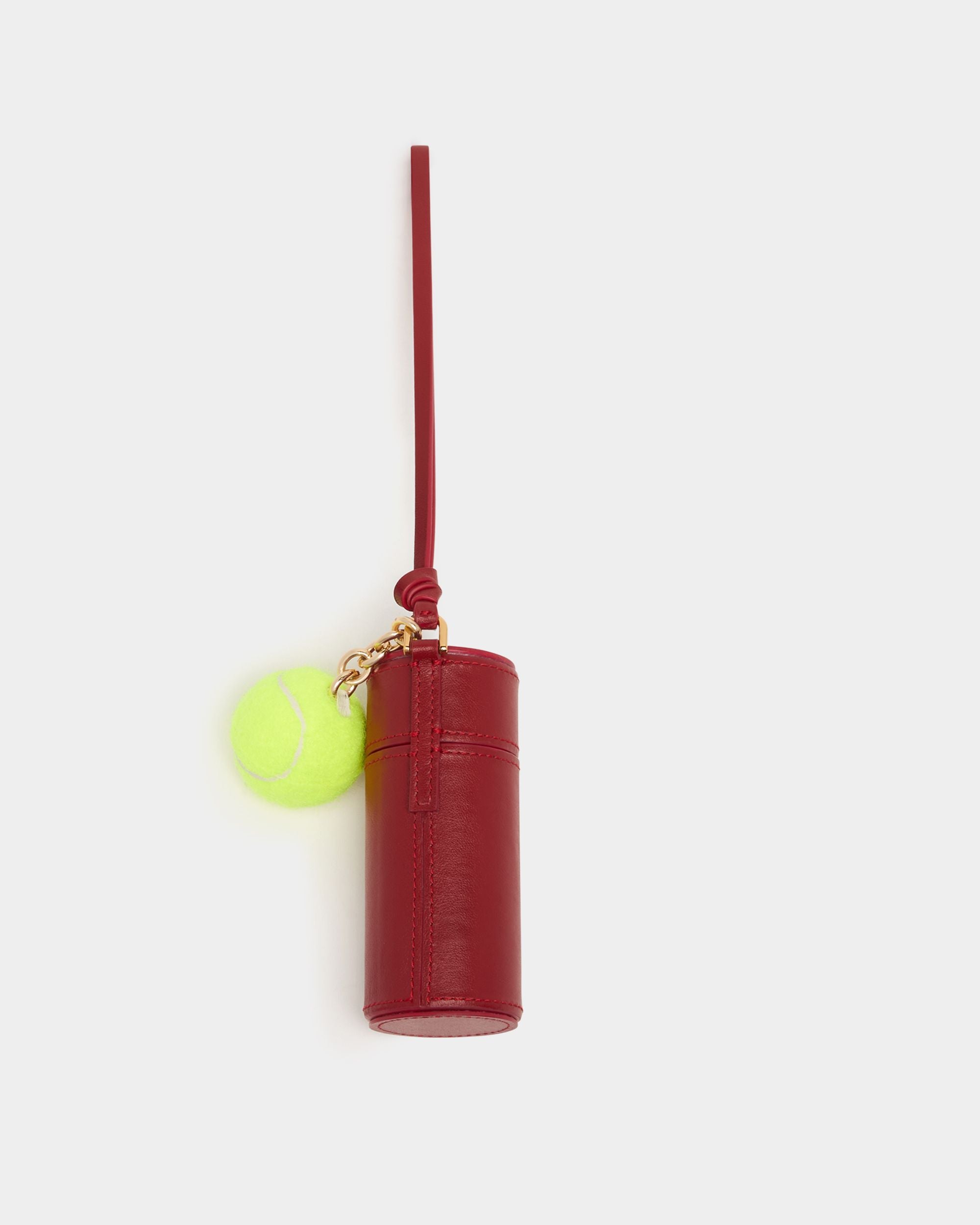 Bally Global - Tennis Lipstick Case in Red Leather - Red
