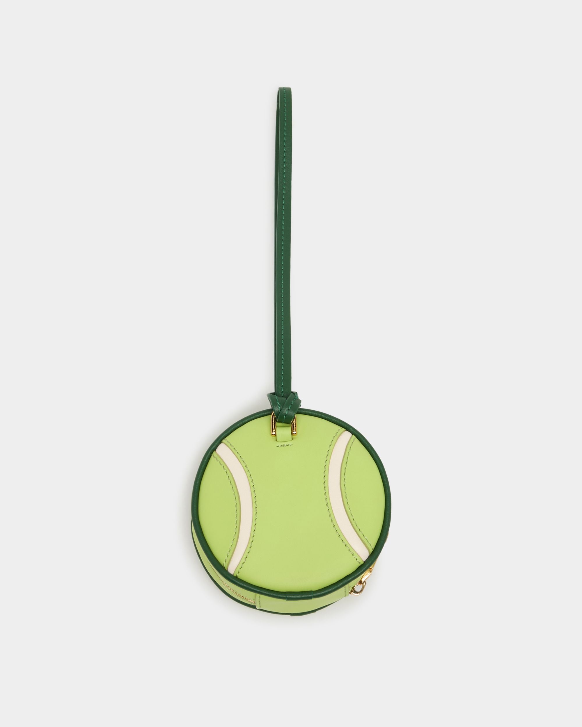 Bally Global - Tennis Capsule Coin Purse in Green Leather - Green