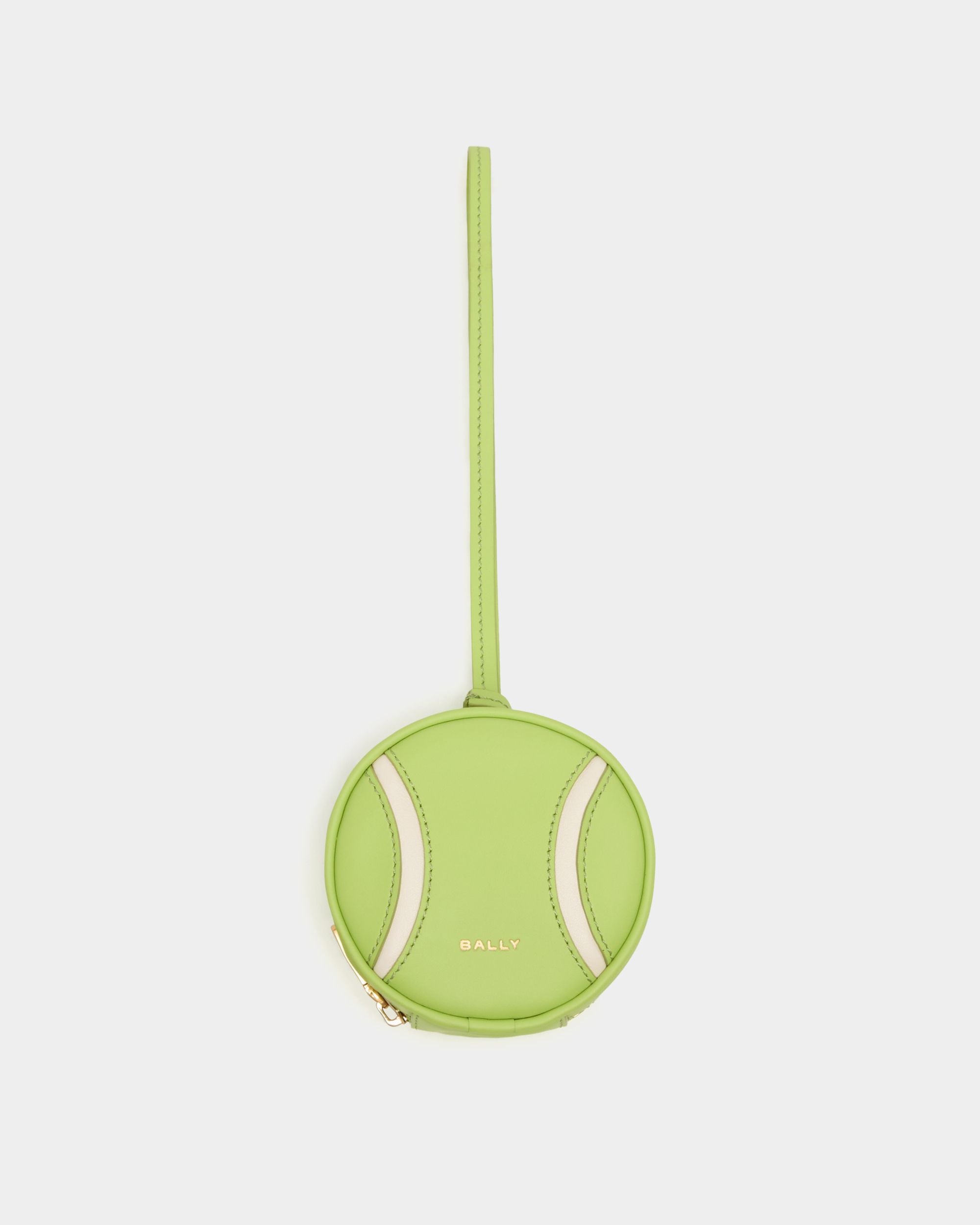 Bally Global - Tennis Capsule Coin Purse in Green Leather - Green