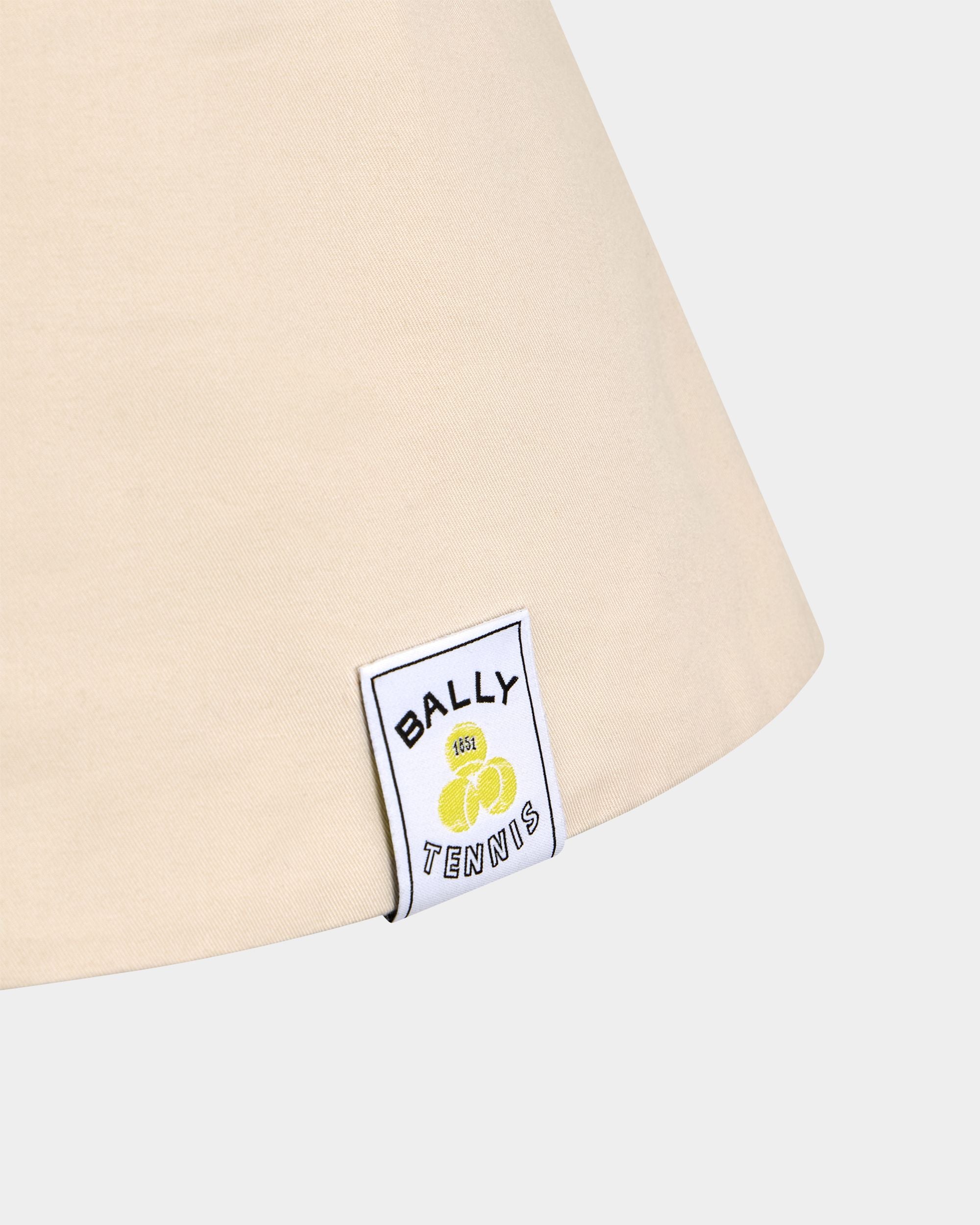 Bally Global - Top sans manches de la collection Tennis en coton ivoire - Blanc