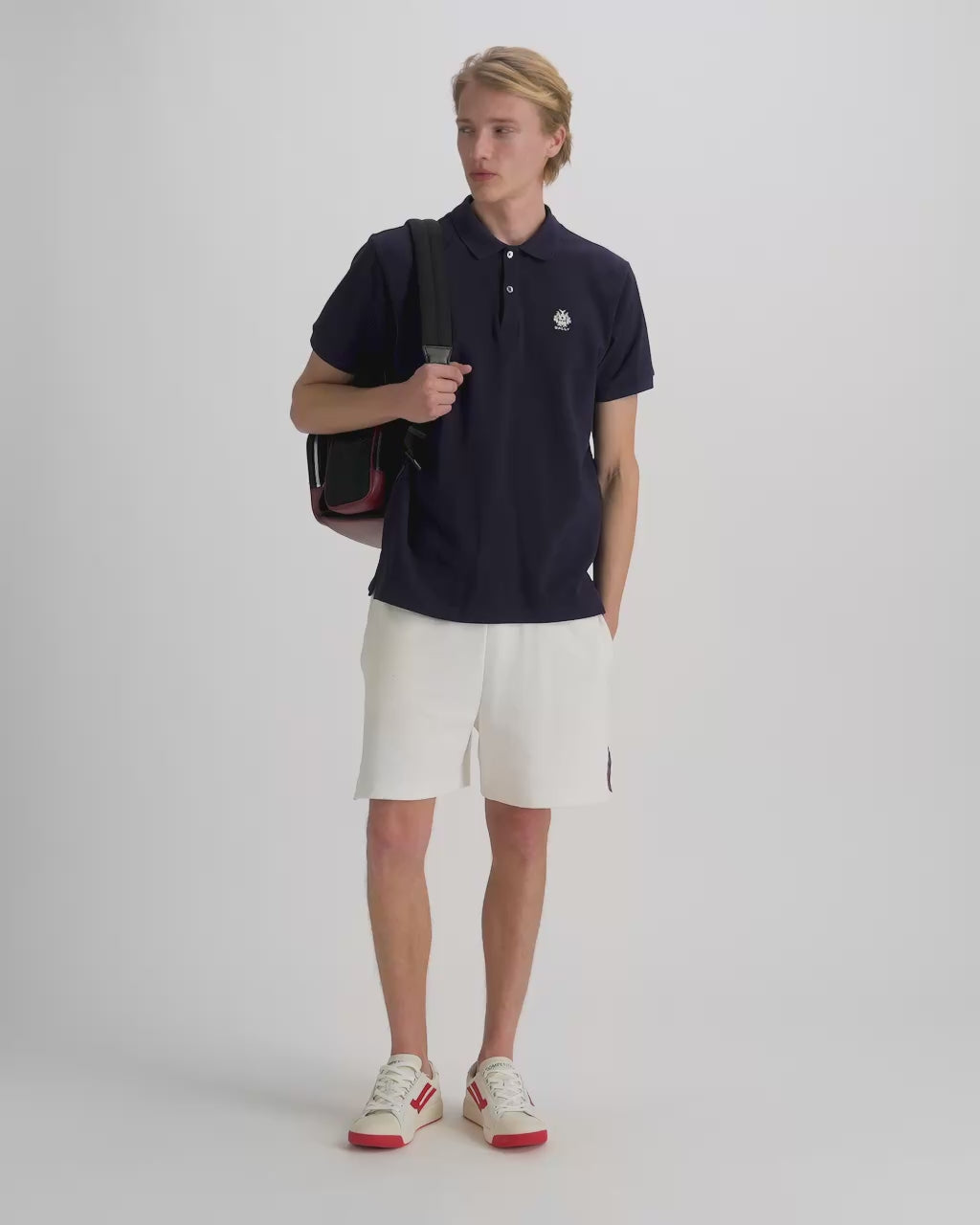 Bally Global - Mochila Competition de nailon negro - Negro